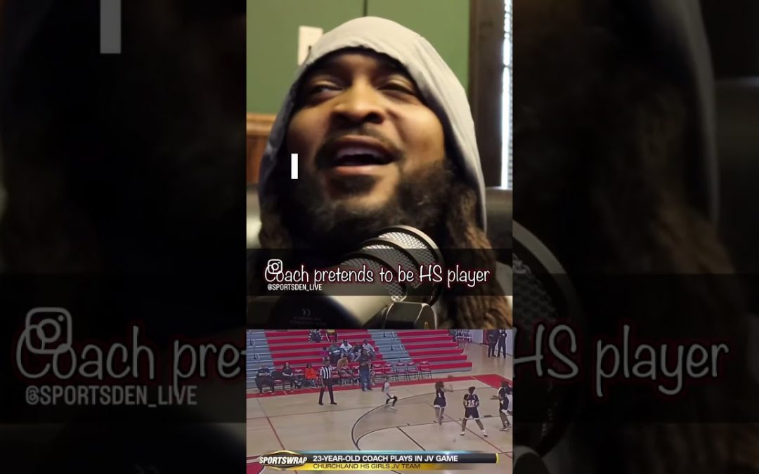 HS Basketball Coach Pretends to be Player.