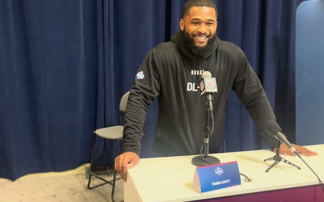 Fabien Lovett MEdia Interview Combine