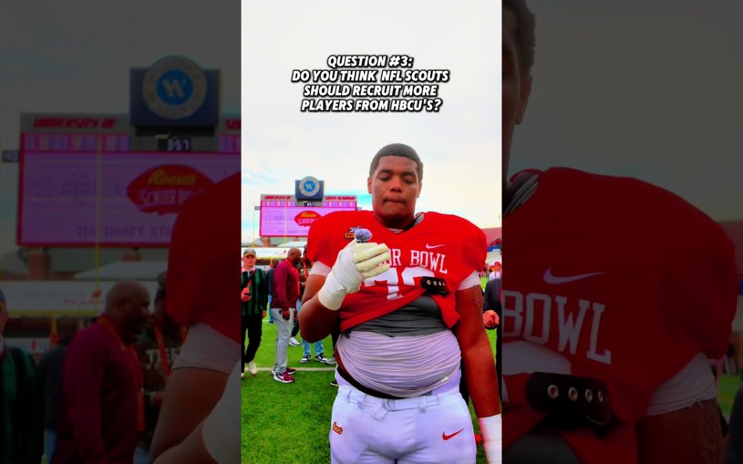 Reese’s Senior Bowl Practice Day #2 Interview: AAMU Carson Vinson (OL) #aamu #cfb #seniorbowl