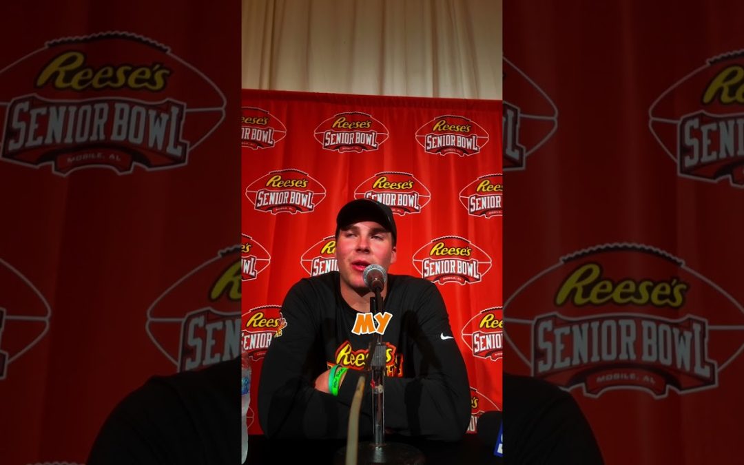 Reese’s Senior Bowl Media Day Interview: ND Riley Leonard (QB) #notredame #cfb #seniorbowl