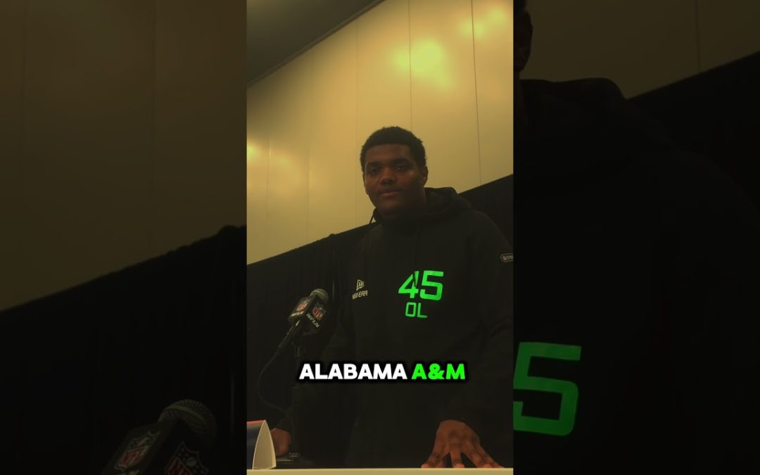 Alabama A&M Elite OL Carson Vinson NFL Combine Interview:#nfl #nflcombine #aamu #hbcufootball #hbcu