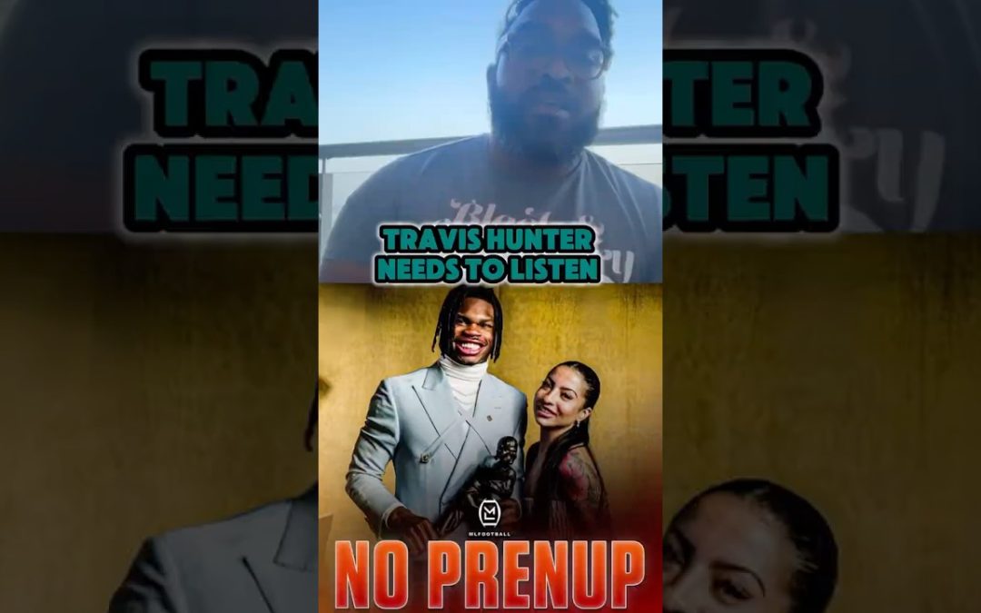 Travis Hunter Needs to Listen