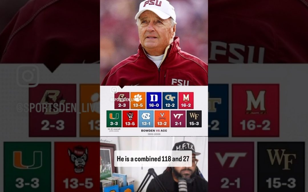 Bobby Bowden Ran The ACC!