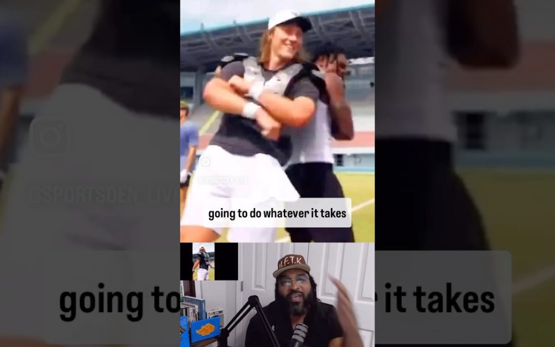 TREVOR LAWRENCE will do WHAT for TRAVIS HUNTER!?