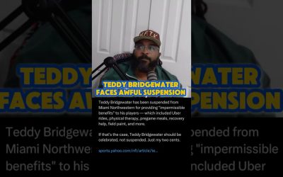 Teddy Bridgewater Faces Awful Suspension